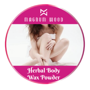 Body wax powder